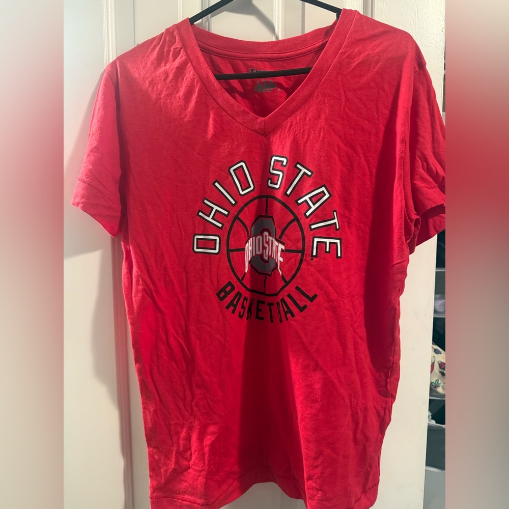 Champion Red Graphic Tee